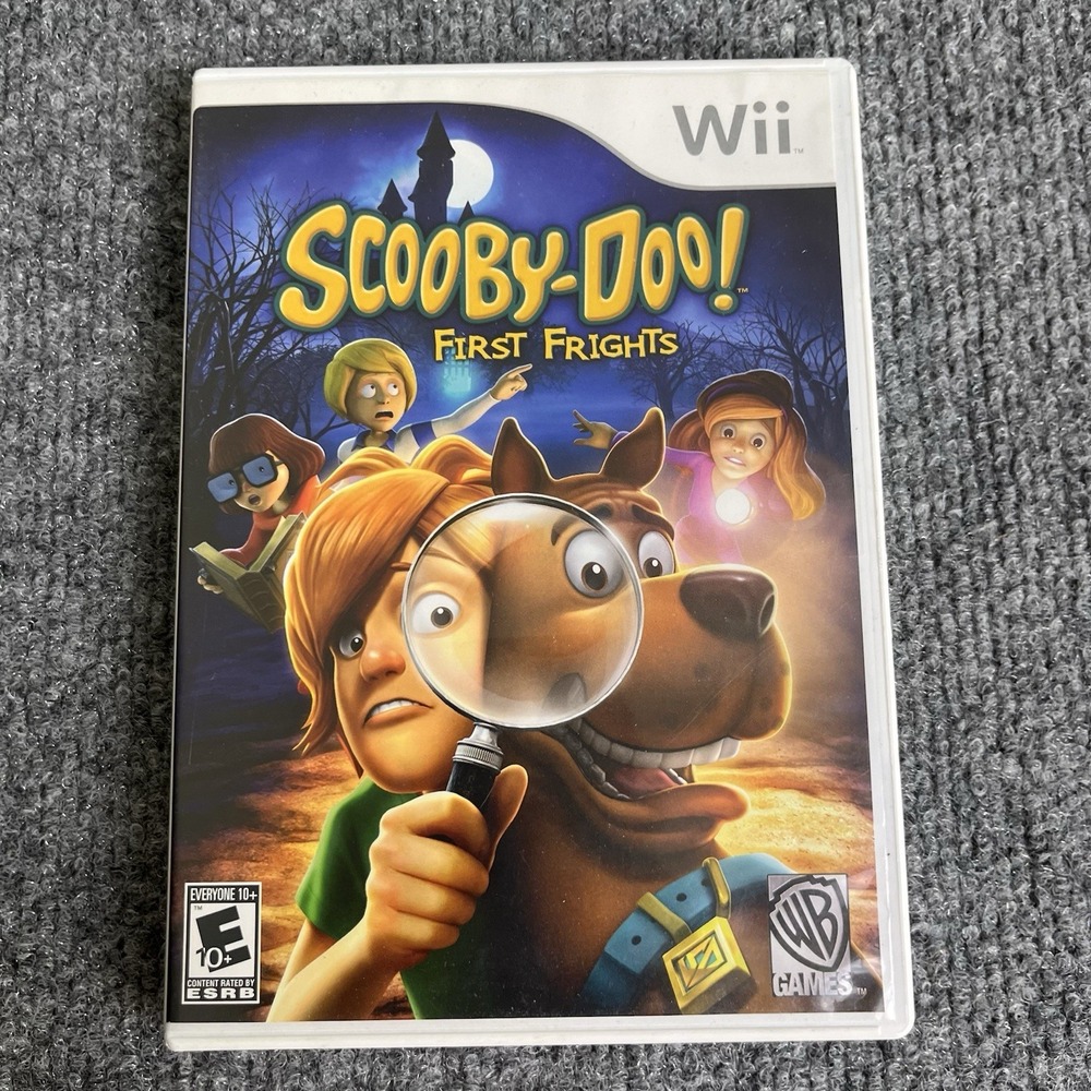 Scooby-Doo First Frights Nintendo Wii CIB TESTED WORKS!